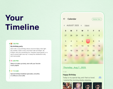 اسکرین شات 6 برنامه My Diary - Daily Diary Journal