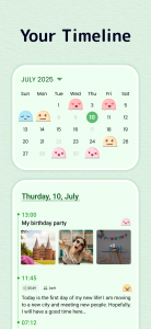 اسکرین شات 5 برنامه My Diary - Daily Diary Journal