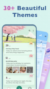 اسکرین شات برنامه My Diary - Daily Diary Journal 3