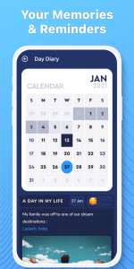 اسکرین شات برنامه Diary: Daily Notes, Journal 5
