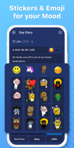 اسکرین شات برنامه Diary: Daily Notes, Journal 4