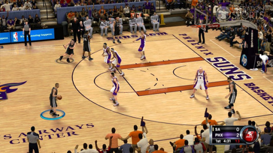 اسکرین شات بازی NBA 2k11 1