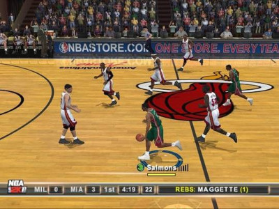 اسکرین شات بازی NBA 2k11 5