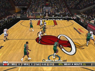 اسکرین شات بازی NBA 2k11 4