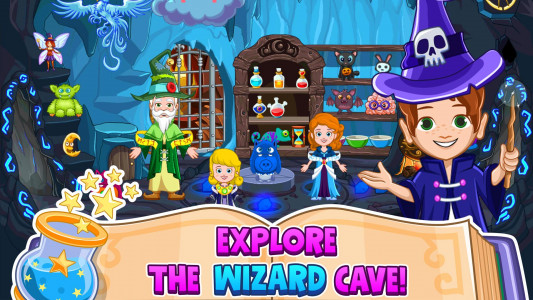اسکرین شات بازی Magic Wizard World: Magic Game 3