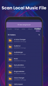 اسکرین شات برنامه Offline Music Player: Play MP3 3