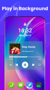 اسکرین شات برنامه Offline Music Player: Play MP3 7