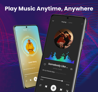 اسکرین شات برنامه Offline Music Player: Play MP3 1