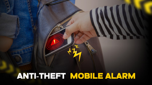 اسکرین شات 1 برنامه Phone Touch Alarm・Secure Alert