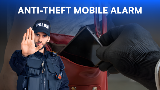 اسکرین شات برنامه Phone Touch Alarm - Anti Theft 1