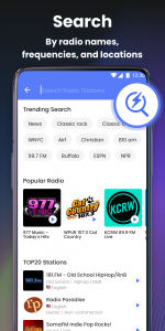 اسکرین شات برنامه My Radio, FM Radio Stations 6