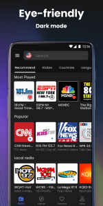اسکرین شات 8 برنامه My Radio, FM Radio Stations
