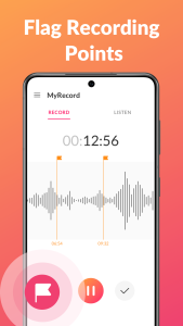 اسکرین شات 6 برنامه Voice Recorder & Voice Memos