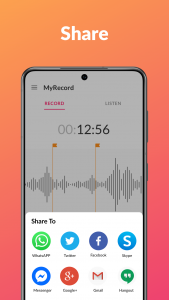 اسکرین شات برنامه Voice Recorder & Voice Memos 7