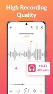 اسکرین شات 3 برنامه Voice Recorder & Voice Memos