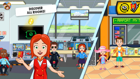 اسکرین شات بازی My Town Airport games for kids 6