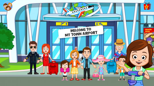 اسکرین شات بازی My Town Airport games for kids 1