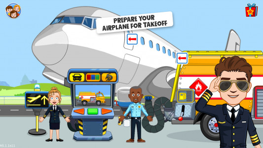 اسکرین شات بازی My Town Airport games for kids 5