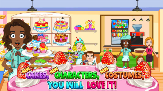 اسکرین شات 2 بازی My Town: Bakery - Cook game