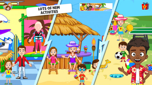 اسکرین شات بازی My Town: Beach Picnic Fun Game 4