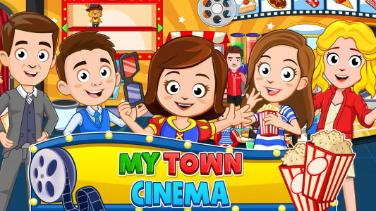 اسکرین شات بازی My Town: Cinema and Movie Game 1