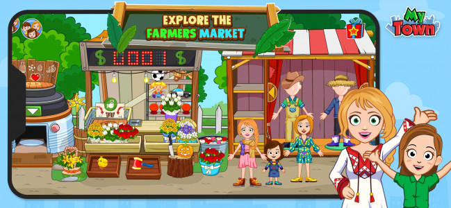 اسکرین شات بازی My Town Farm Animal game 3