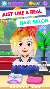 اسکرین شات بازی My Town: Girls Hair Salon Game 4