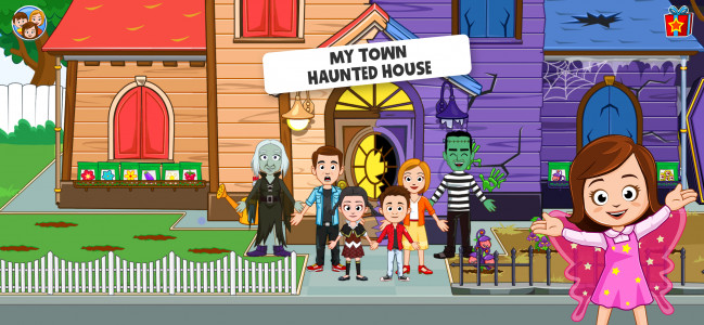 اسکرین شات بازی My Town Halloween - Ghost game 1