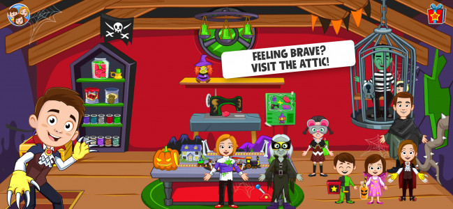 اسکرین شات بازی My Town Halloween - Ghost game 4