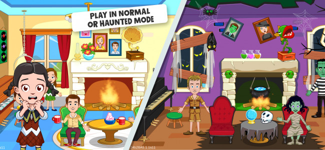 اسکرین شات بازی My Town Halloween - Ghost game 2