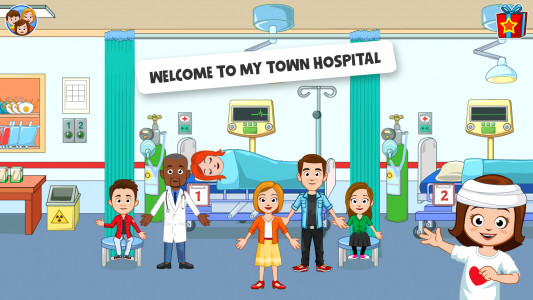 اسکرین شات بازی My Town Hospital - Doctor game 1