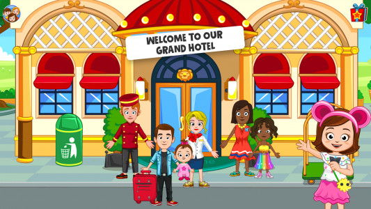 اسکرین شات بازی My Town Hotel Games for kids 1