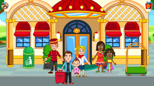 اسکرین شات بازی My Town Hotel Games for kids 6