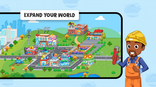 اسکرین شات بازی My Town World - Mega Doll City 4