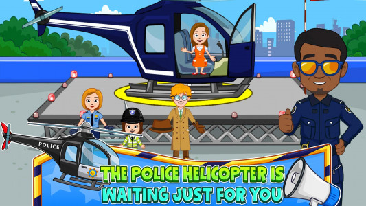 اسکرین شات بازی My Town: Police Games for kids 2