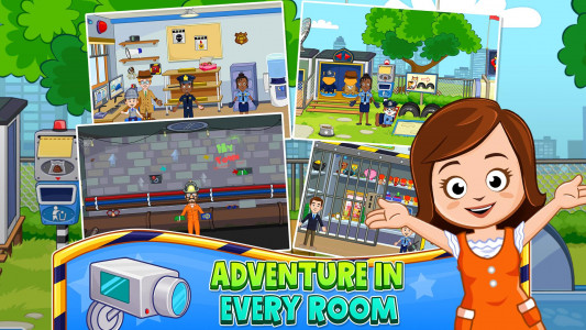 اسکرین شات بازی My Town: Police Games for kids 5