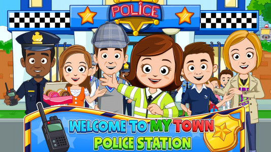 اسکرین شات بازی My Town: Police Games for kids 1