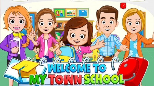 اسکرین شات بازی My Town: School game for kids 1