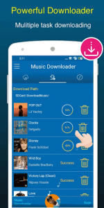 اسکرین شات برنامه Free Music Downloader + Mp3 Music Download Songs 4
