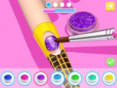 اسکرین شات بازی Nail Salon Games Acrylic Nails 7