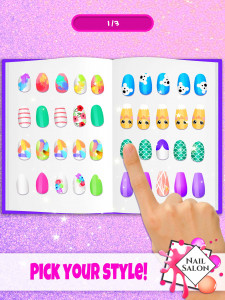 اسکرین شات بازی Super Nail Salon: Fun Games 1