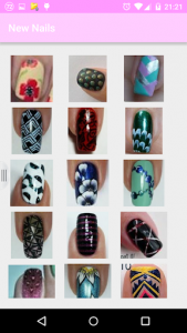 اسکرین شات برنامه Gallery of Nails Designs 4