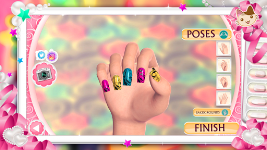 اسکرین شات بازی 3D Nails Game Manicure Salon 6