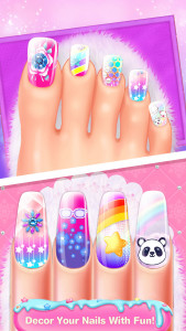 اسکرین شات 2 بازی Nail Salon Game: Art & Tattoo