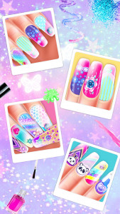 اسکرین شات 5 بازی Nail Salon Game: Art & Tattoo