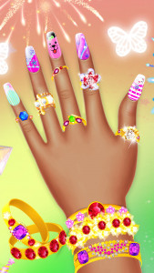 اسکرین شات 6 بازی Nail Salon Game: Art & Tattoo
