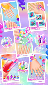 اسکرین شات 3 بازی Nail Salon Game: Art & Tattoo