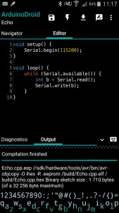 اسکرین شات 3 برنامه ArduinoDroid - Arduino/ESP IDE