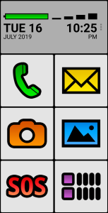 اسکرین شات 1 برنامه BIG Launcher