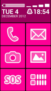 اسکرین شات 1 برنامه BL Pink Theme